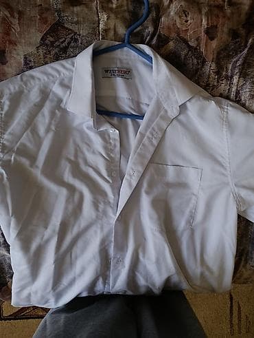 nike tech flecee: Мужская рубашка, 2XL, Новый, цвет - Белый — 1