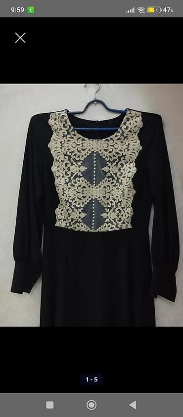 ray: 🖤 Элегантное чёрное платье в пол с изысканной отделкой 🖤 Очень — 2