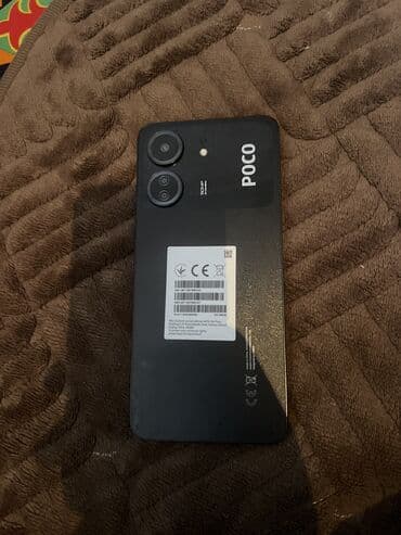 Автоунаа электроникасы: Poco C65, Колдонулган, 256 ГБ, түсү - Кара, 2 SIM — 4