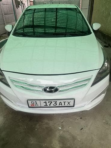 крыло 124: Hyundai Accent: 2014 г., 1.6 л, Механика, Бензин, Седан — 2