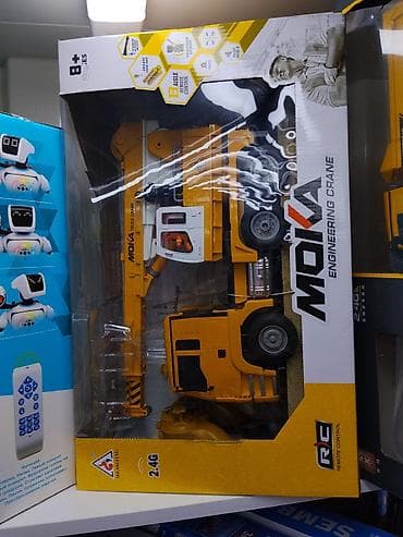 confidence world group: Игрушечный кран MOXA Engineering Crane на радиоуправлении (2.4 GHz) - — 1