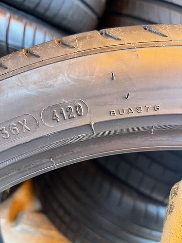 Транспорт: Шины 275 / 35 / R 19, Лето, Б/у, Комплект, Франция, Michelin — 9