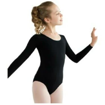 фудболка шорта: Балетный купальник Sheddo длинный рукав Цвет: черный, синий Качество — 1