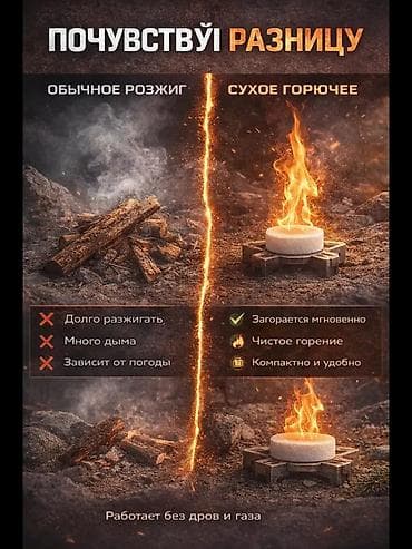 fuel tabs: Сухое горючее в таблетках Сухой спирт - Формат: прессованные белые — 2