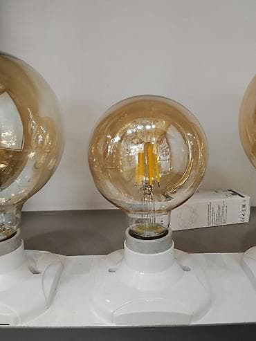 Лампочки: Светодиодная ретро‑лампа с янтарной колбой (G125) - Тип: LED filament — 1