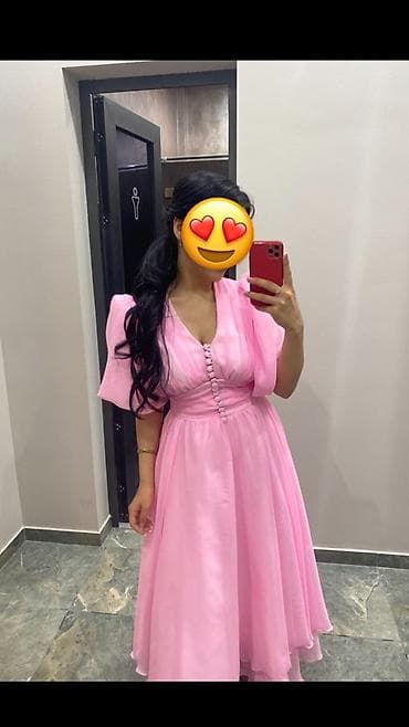 вечерне платье: Продаются платья Мама-дочь😍 Сшиты на заказ размер платья мамы s — 3