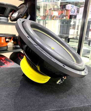 моноблое: Сабвуфер в сборе на фирменных компонентах SWAT 🟡Динамик серии Master — 3