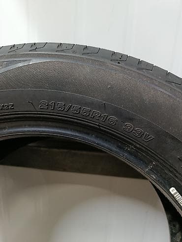 мостовые кольцо: Шины 215 / 55 / R 16, Лето, Б/у, 1 шт, Легковые, Япония, Bridgestone — 2