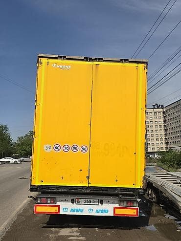 тент на полуприцеп бу: Прицеп, Krone, Шторный, Б/у — 3