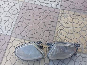 туманки hella: Комплект противотуманных фар Mercedes-Benz Б/у, Оригинал, Германия — 2