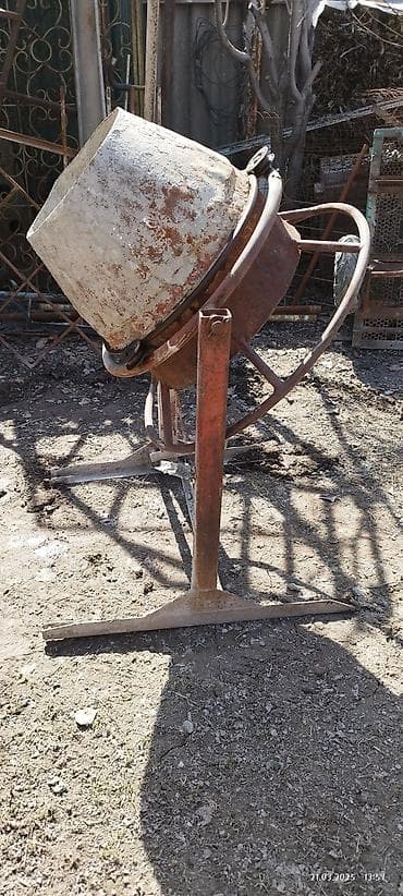 мини миксер для бетона: Бетономешалка Гравитационная, Малая (менее 150 л) — 3