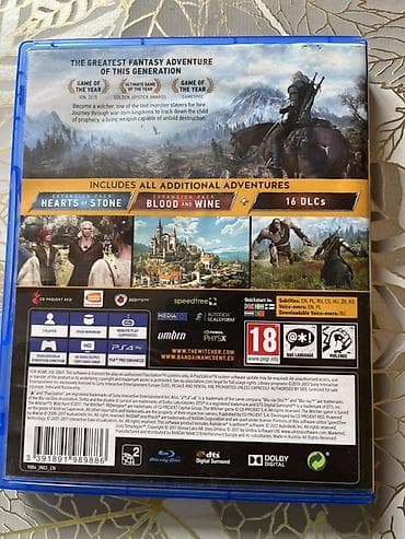 macbook pro m2 pro: The Witcher 3: Wild Hunt — Game of the Year Edition (PS4) - Полное — 2