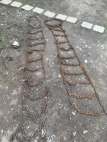 съёмник для подшипников: Цепи противоскольжения на колёса (комплект 2 шт.) + большая ударная — 1