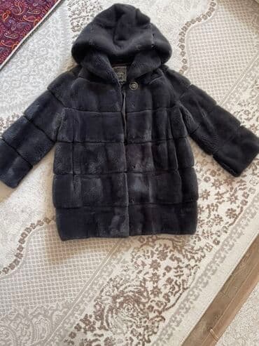 прокат национальных костюмов для детей: Шуба, Норка, Короткая модель, С капюшоном — 4