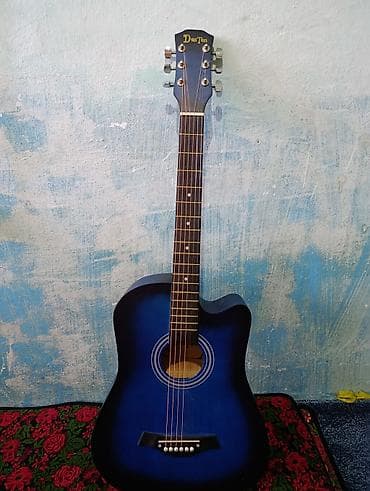 музыкальные инструменты: Акустическая гитара Dastan, форма корпуса дредноут с вырезом (cutaway) — 6