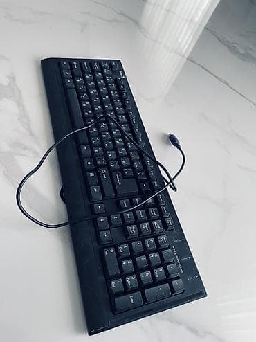 Клавиатура, Мембранная, Проводное подключение, Размер: 65%