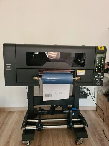 оборудование для сублимации на ткани: ПРОДАЮ UV DTF принтер промышленного класса для печати по рулонным — 1