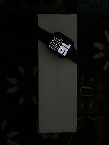Apple watch 10 46mm Умные часы с прямоугольным дисплеем и силиконовым