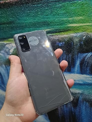 samsung с8: Samsung Galaxy S20, Б/у, 128 ГБ, цвет - Серебристый, 2 SIM — 8
