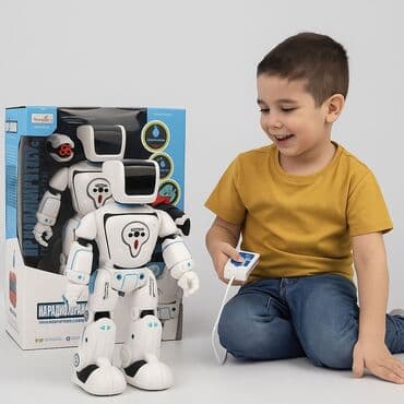 Интерактивный робот на радиоуправлении 🤖✨ Идеальный подарок на Новый at lalafo.kg Интерактивный робот на радиоуправлении 🤖✨ Идеальный подарок на Новый