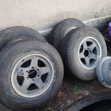 шины на хова: Колеса в сборе 265 / 65 / R 17, Зима, Б/у, Внедорожные (АТ/МТ), Литые, отверстий - 6 — 2