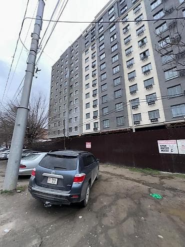 Продажа квартир: 1 комната, 53 м², Аламедин-1 мкр Элитка, 7 этаж, ПСО (под самоотделку) — 8