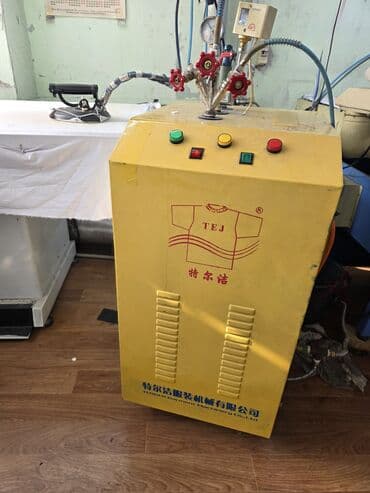 оборудование для шелкографии цена: Продам два парогенератора:желтый12кв.-12000сом.Синий-6кв-10000.Два — 1