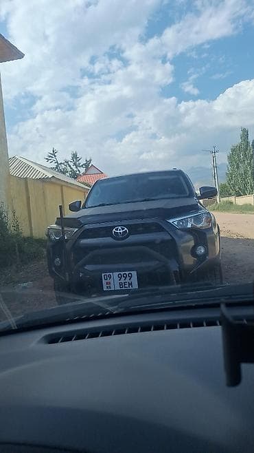 шины бу бишкек 15: Toyota 4Runner: 2018 г., 4 л, Автомат, Бензин, Жол тандабас — 2