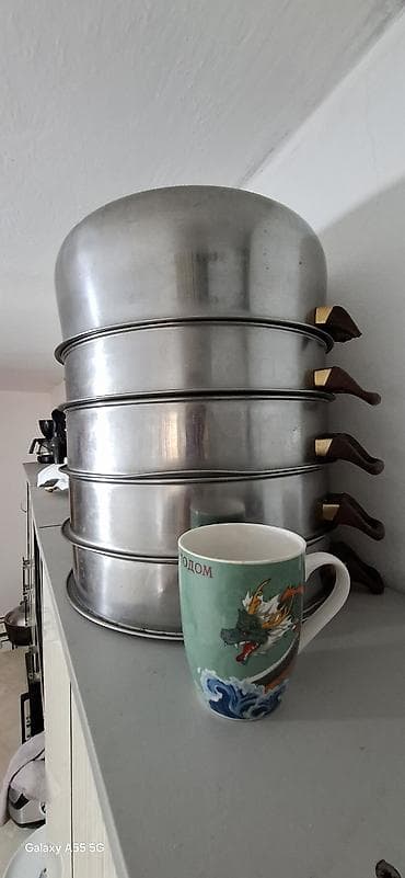 мантышницы: Набор кухонной утвари и техники. Состав: - Сковороды разного — 4