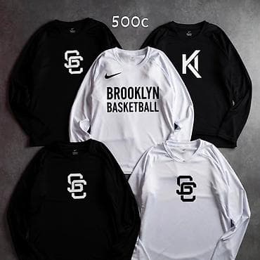 l xl: Стильные спортивные лонгсливы Nike в минималистичном дизайне — — 1