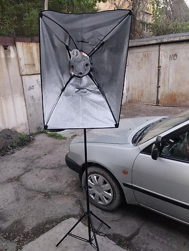 Софтбокс на стойке для фото- и видеосъемки. - Размер софтбокса: около — 1