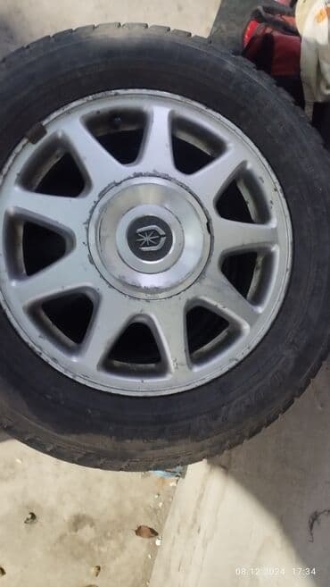 шины на тико: Дөңгөлөктөр монтажда 195 / 65 / R 15, Кыш, Колдонулган, Комплект, Жеңил унаалар, Куйма, тешиктери - 5 — 3