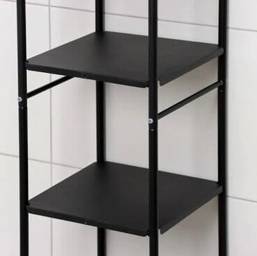 шкафы для ванны: Стеллаж Стойка Прочный металлический корпус стеллажа выдерживает — 4