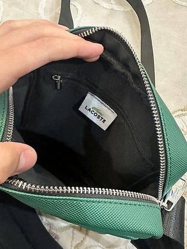 барсетки лакосте: Барсетка Lacoste. Размер 20 x 18 тетрадь помещается. Материал плотный — 4