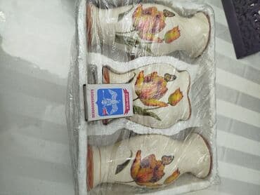 стоимость фарфоровых статуэток: Новые фарфоровые вазочки, по 150 с шт — 1