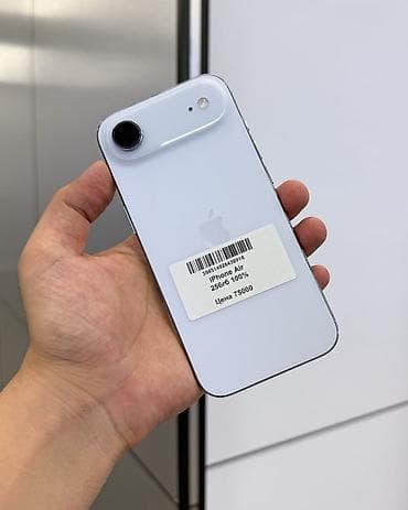 fifine k688 white: IPhone Air, Б/у, 256 ГБ, White Titanium, Защитное стекло, Чехол, Кабель, В рассрочку, 100 % — 3