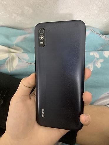 Redmi, Redmi 9A, Б/у, 32 ГБ, цвет - Черный