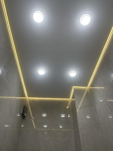 motion design: Натяжной потолок Матовое Монтаж — 2