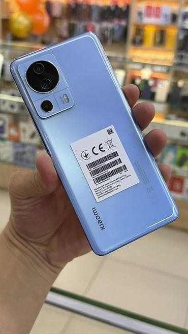 Xiaomi, 13 Lite, 128 ГБ, цвет - Голубой, 2 SIM