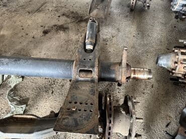 глушитель на опель зафира а: Saf Gusak 22.5 Без суппортов, ступиц! Голая балка! Контрактное из — 4