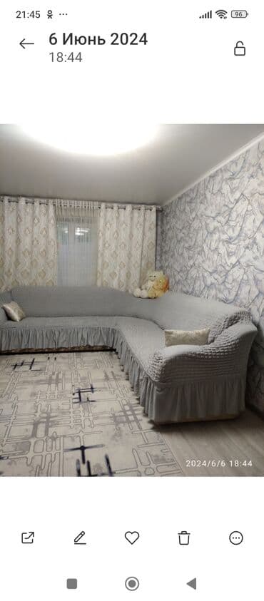 1ком 12мкр: 1 комната, 32 м², 1 этаж, Дизайнерский ремонт — 7