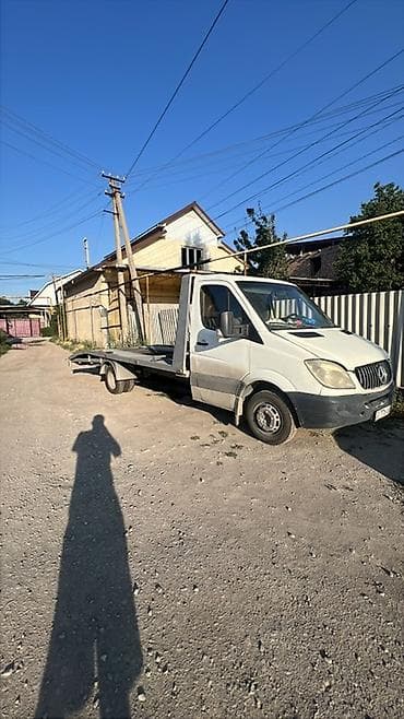 sprinter 2 7: Эвакуатор, Mercedes-Benz, Ломаная — 1