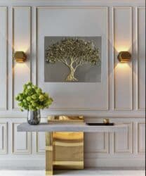 продам аквариум: Объемная настенная картина «Дерево Изобилия » в технике смолы и — 1