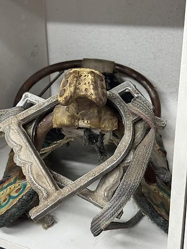 пресс нитки: Эгер узонгу басмайл сатылат Седельная подушка‑вальтрап с парой — 1