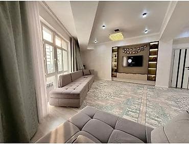 мадина базар квартира: 3 комнаты, 95 м², 10 этаж, Дизайнерский ремонт — 5