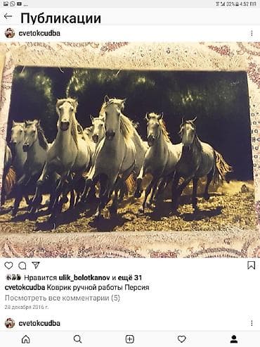 Балдар килемдери жана килемчелери: Килем — 1