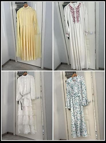 Повседневное платье, Длинная модель, Стандарт