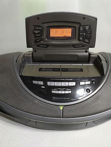Продаю б/у бумбокс Panasonic RX-ED707(COBRA).FM-тюнер,CD,AUX,двух — 2