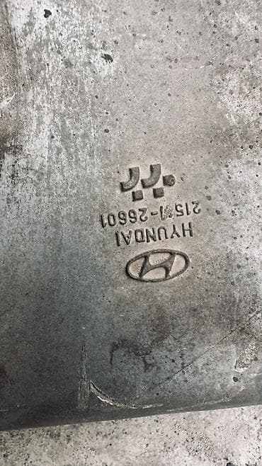 будка алюминиевые: Картер Hyundai Оригинал — 1