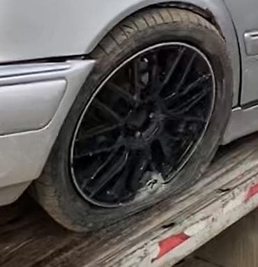 Диски: Литые Диски R 18 AMG, отверстий - 5, Б/у — 5